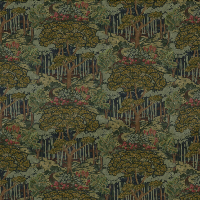 GP & J Baker Ruskin Velvet Emerald Fabric BP10972.1.0