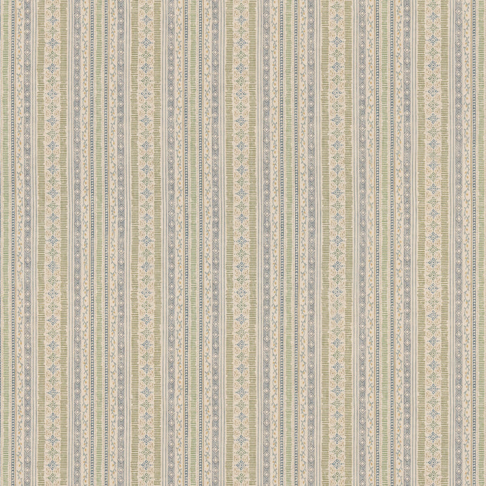 GP & J Baker Compton Green/Blue Fabric Sample BP11005.2.0