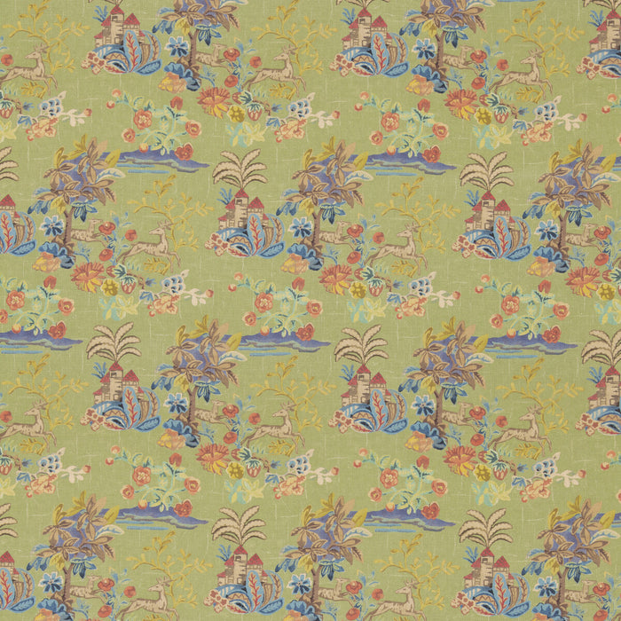 GP & J Baker Knight'S Tale Texture Spring Green Fabric BP11048.3.0