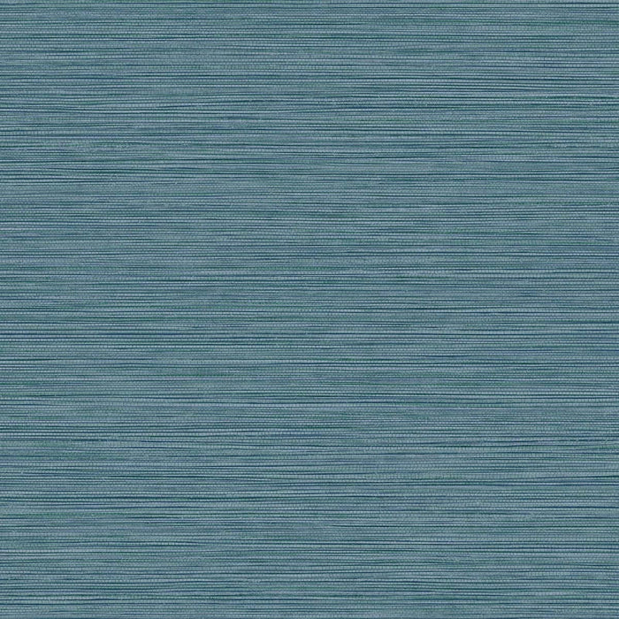 Seabrook Designs Grasslands Ocean Blue Wallpaper Sample BV30116