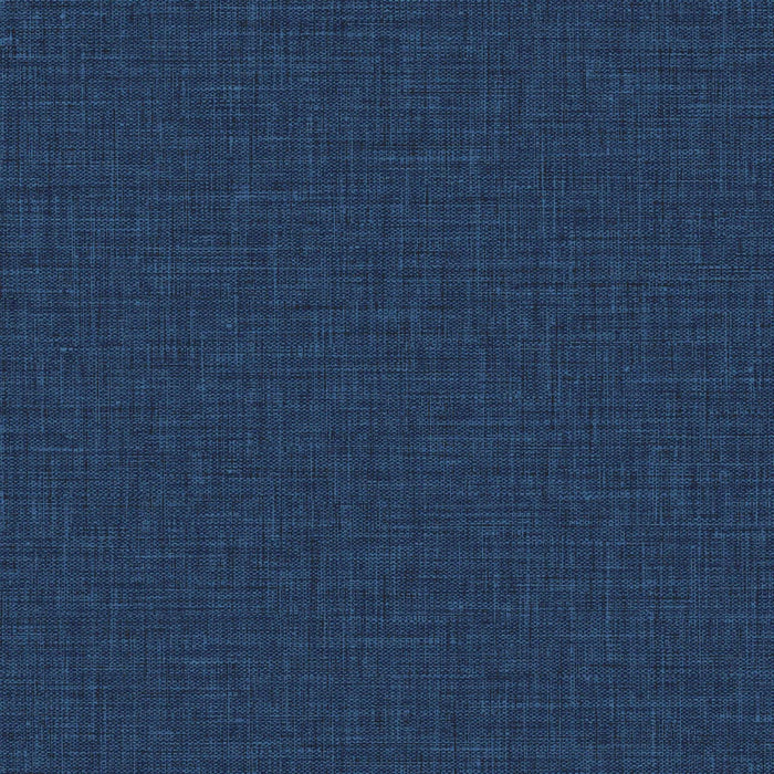 Seabrook Designs Easy Linen Admiral Blue Wallpaper Sample BV30202