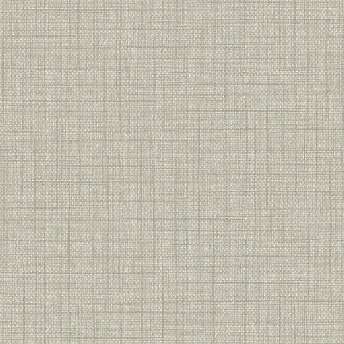 Seabrook Designs Woven Raffia Mindful Gray  Wallpaper Sample BV30308
