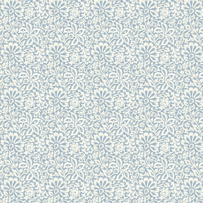 GP & J Baker Flora Blue Wallpaper BW45097.1.0