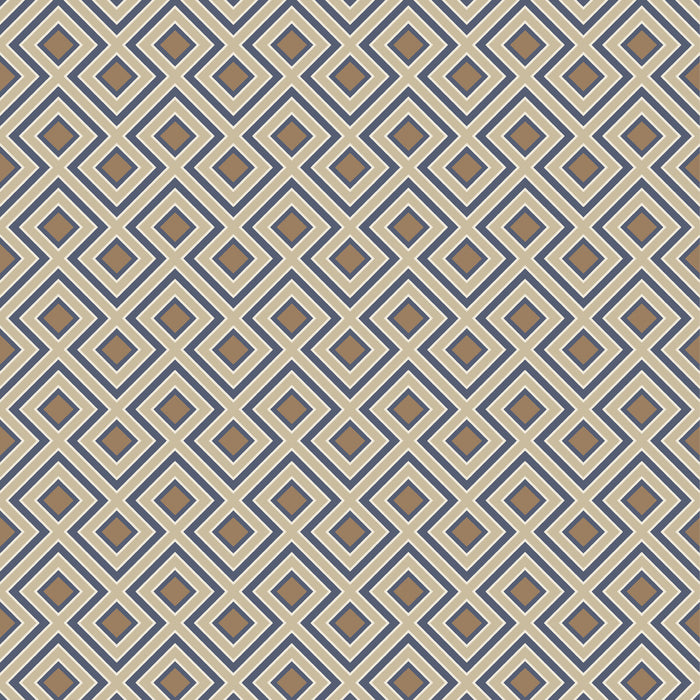 GP & J Baker La Fiorentina Small Indigo Wallpaper BW45098.5.0