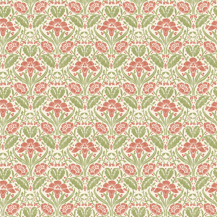 GP & J Baker Iris Meadow Pink/Green Wallpaper BW45101.1.0
