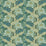 GP & J Baker Brantwood Indigo/Teal Wallpaper BW45105.2.0