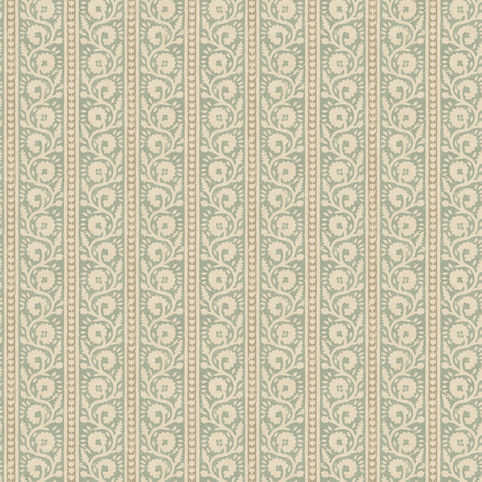 GP & J Baker Bibury Aqua Wallpaper Sample BW45113.2.0