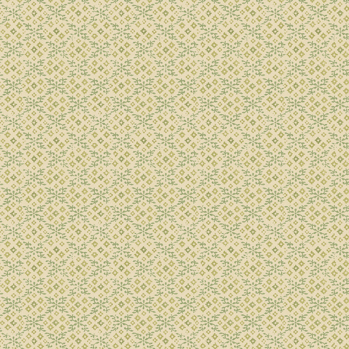 GP & J Baker Grantly Green Wallpaper Sample BW45115.1.0