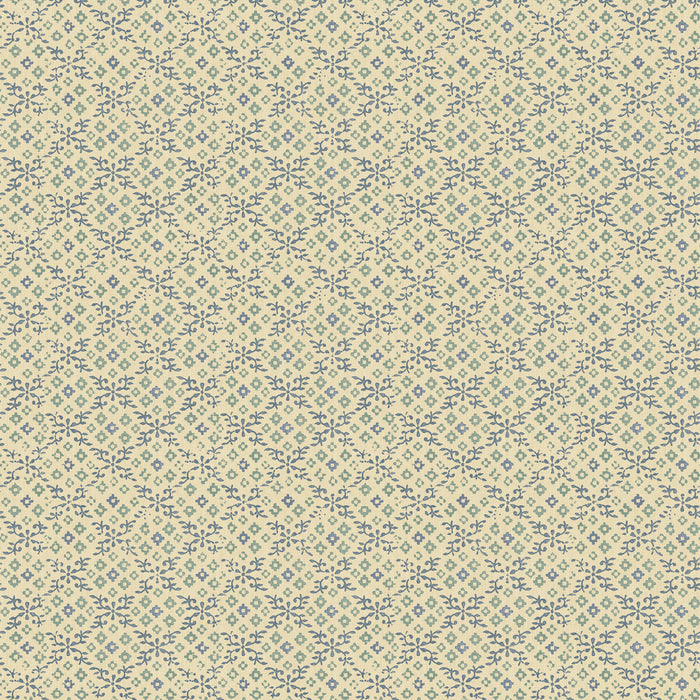 GP & J Baker Grantly Blue Wallpaper Sample BW45115.5.0