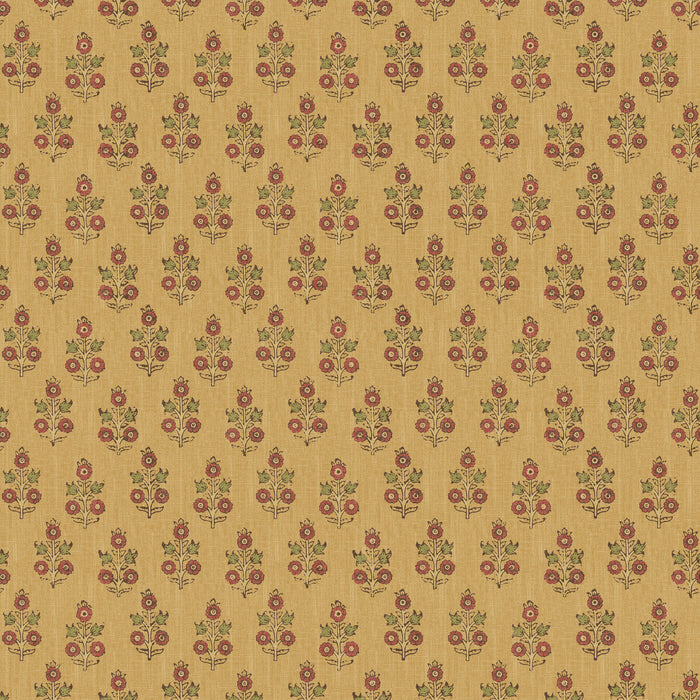 GP & J Baker Poppy Sprig Ochre Wallpaper Sample BW45117.7.0