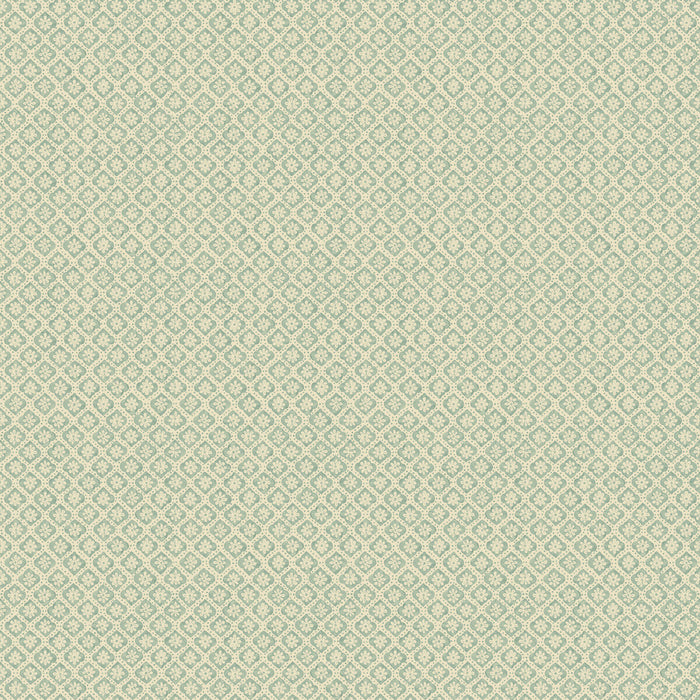GP & J Baker Indus Flower Aqua Wallpaper Sample BW45119.2.0