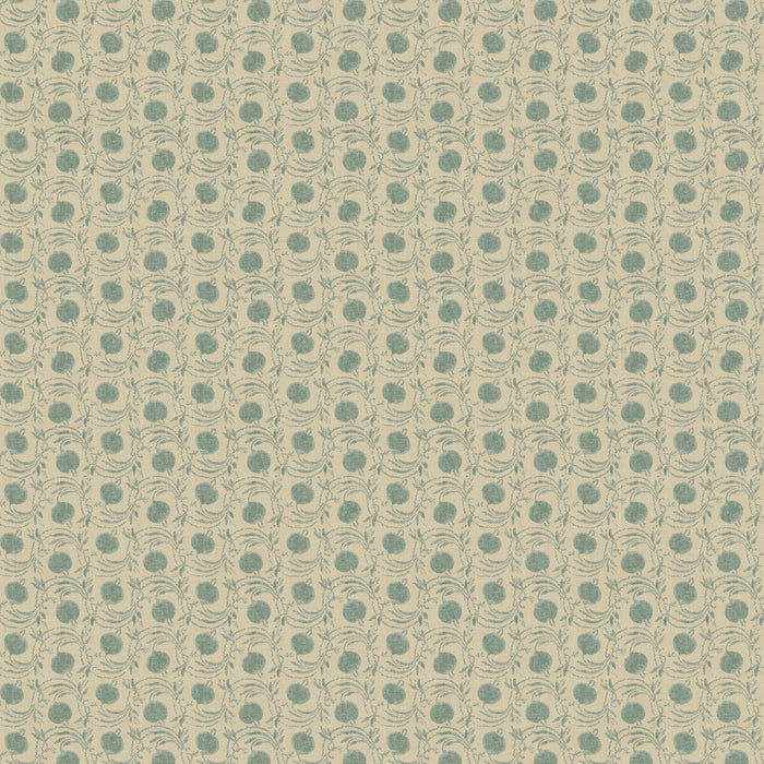 GP & J Baker Seed Pod Aqua Wallpaper Sample BW45120.2.0