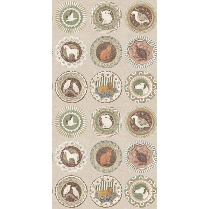 GP & J Baker Robina'S Dinner Party Sage Wallpaper BW45126.6.0