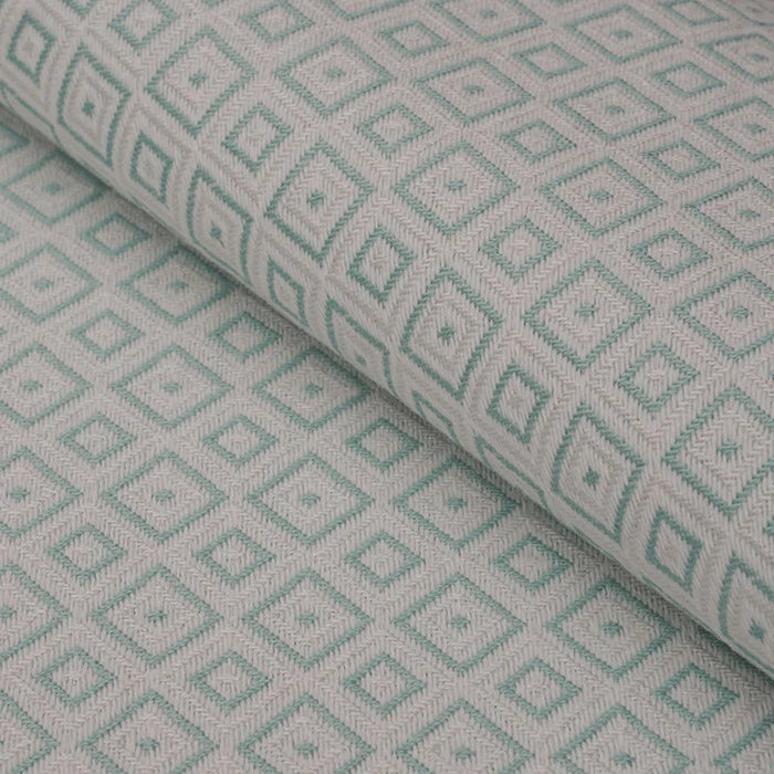 Link Outdoor Birdseye Turquoise Fabric 495-42