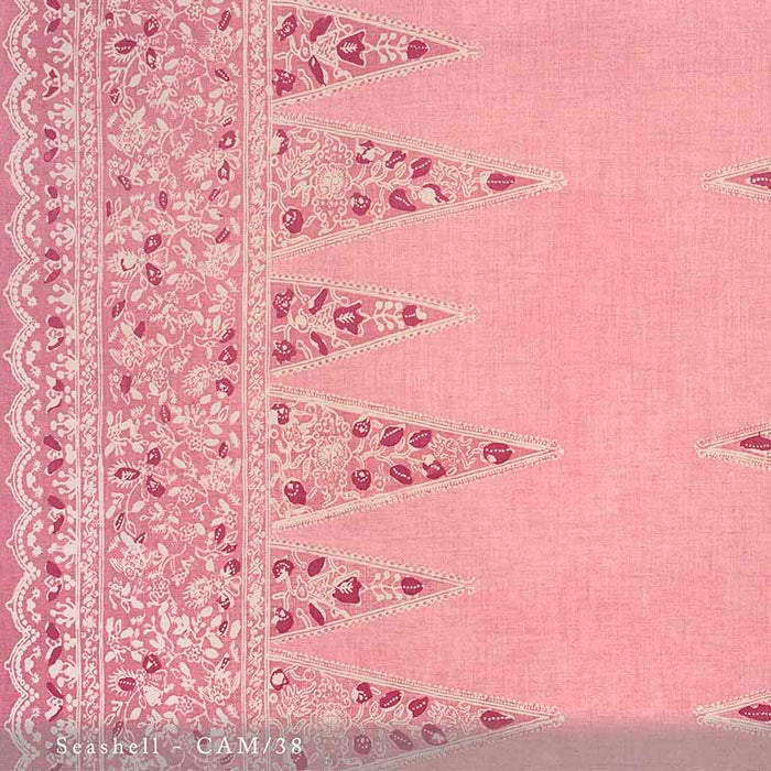Lisa Fine Cambay Seashell Fabric Sample CAM-38