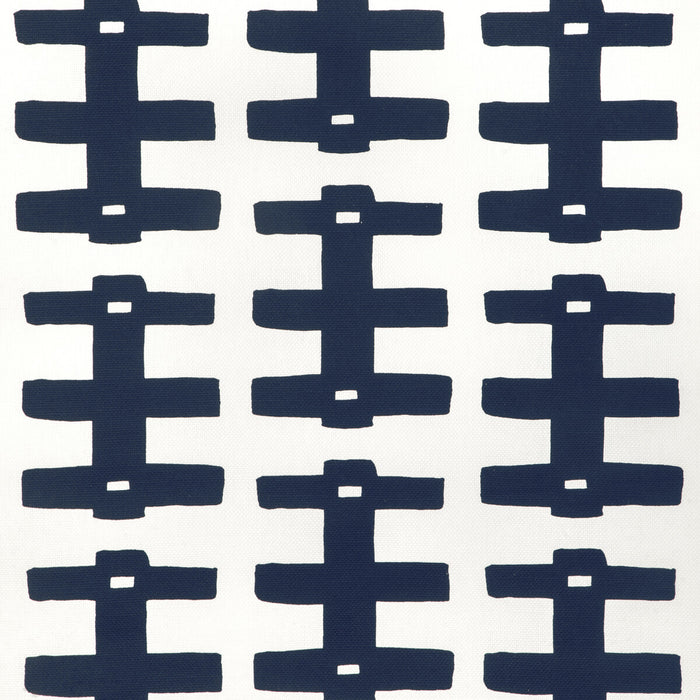 Caroline Cecil Bridge Dark Navy/Oyster Fabric Sample CCF-2306.1650.0