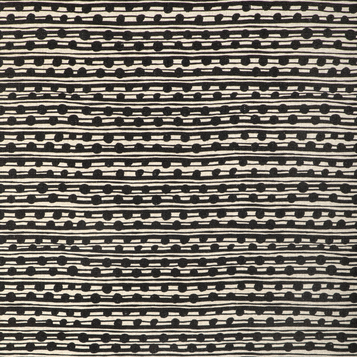 Caroline Cecil Gamal Black/Natural Fabric Sample CCF-2314.8116.0