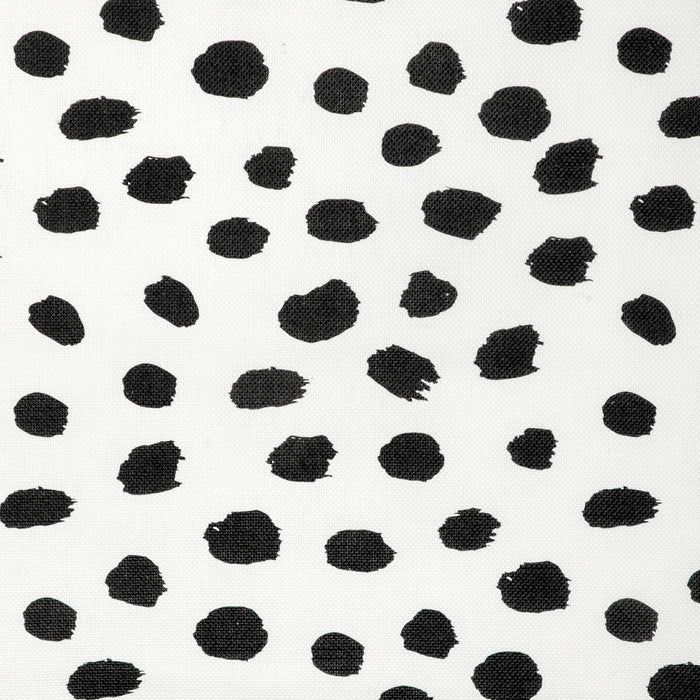 Caroline Cecil Paint Dot Black/Oyster Fabric CCF-2334.816.0