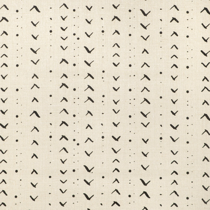 Caroline Cecil Titik Black/Natural Fabric Sample CCF-2342.8116.0