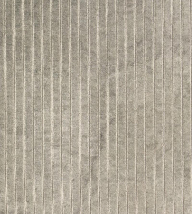 Christian Fischbacher Velvet Stripe Steel Fabric CH44810105