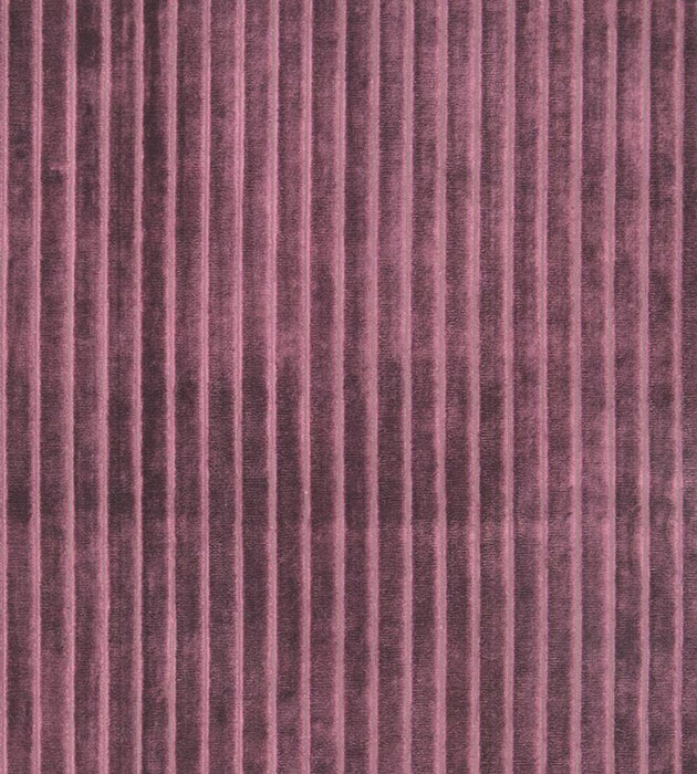 Christian Fischbacher Velvet Stripe Wine Fabric CH44810108