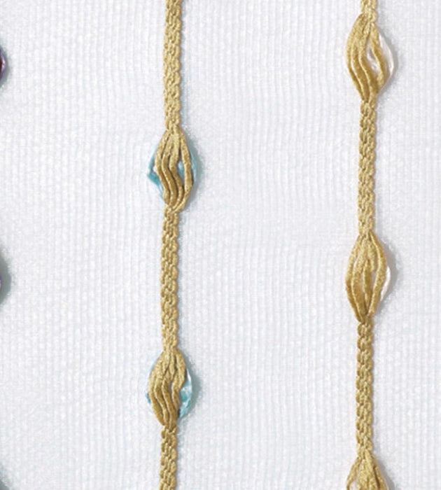 Christian Fischbacher Aurea Eastern Egg Fabric Sample CH37120201
