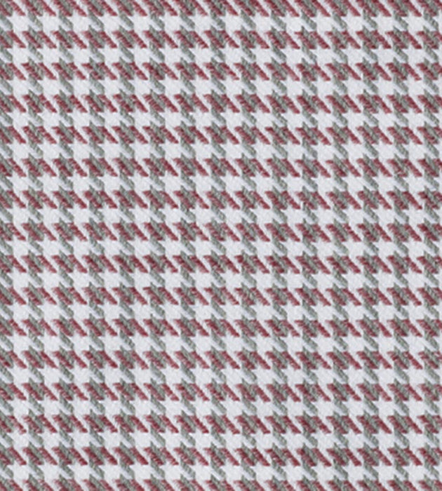 Christian Fischbacher Pied De Poule Brick Fabric Sample CH43320202