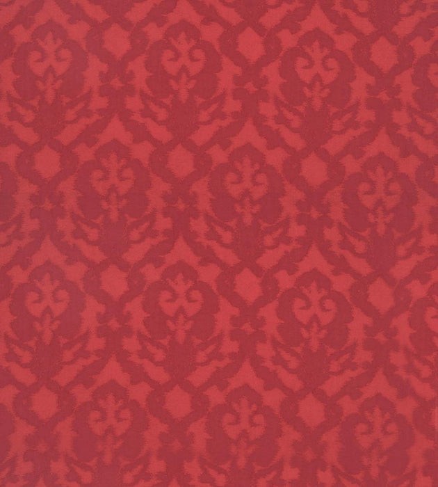 Christian Fischbacher Pompadour Cardinal Fabric Sample CH44720202