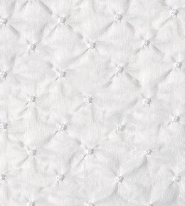 Christian Fischbacher Pois White Fabric Sample CH25830300