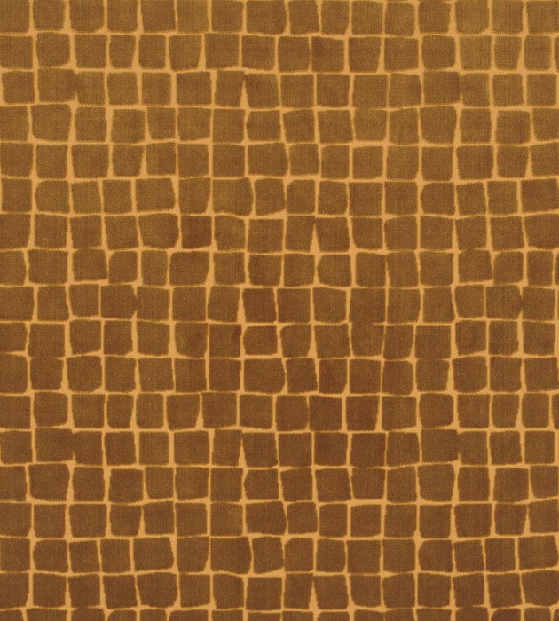 Christian Fischbacher Allegro Fr Caramel Fabric Sample CH14510403