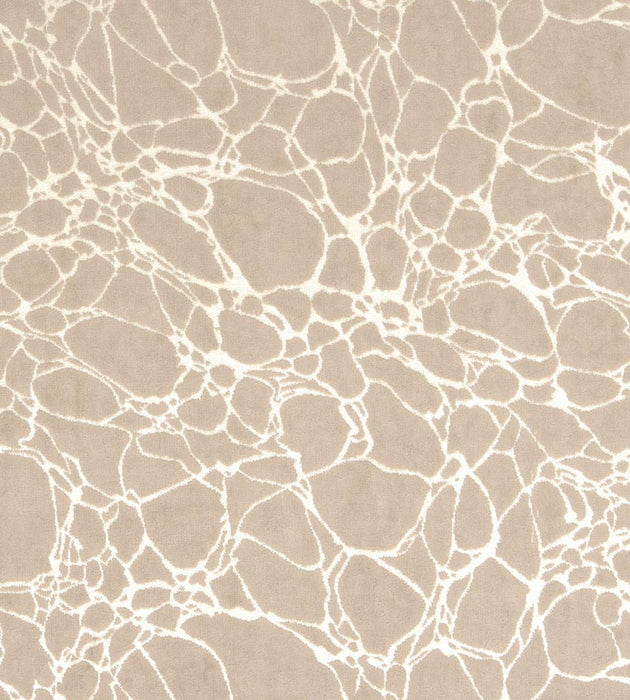 Christian Fischbacher Velvet Marble Taupe Fabric CH44850507