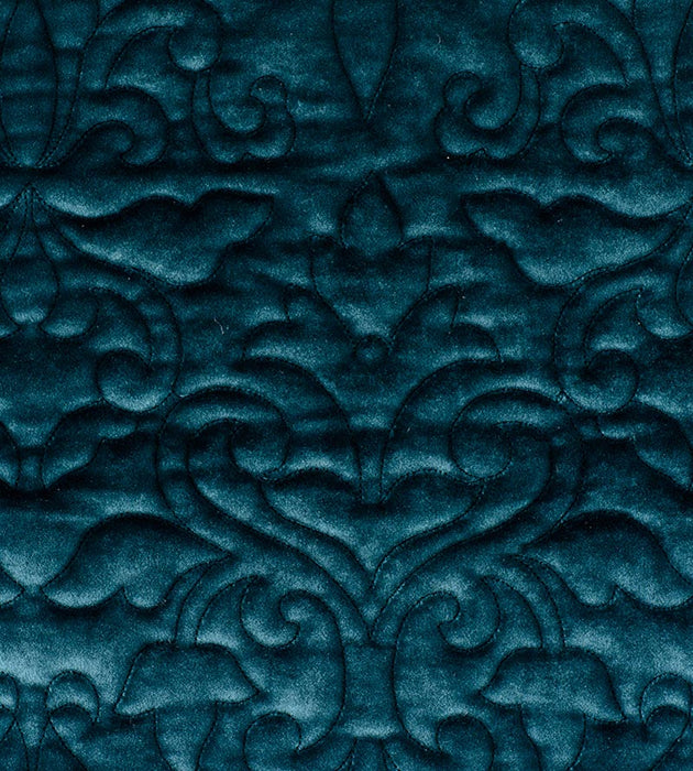 Christian Fischbacher Velbrode Teal Fabric CH06550529