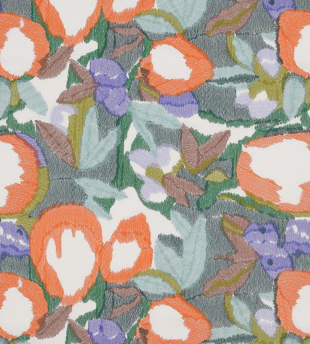 Christian Fischbacher Samba Spring Bouquet Fabric CH44580804