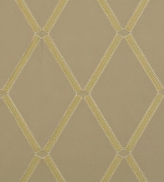 Christian Fischbacher Rhombus Ash Blonde Fabric Sample CH42880837