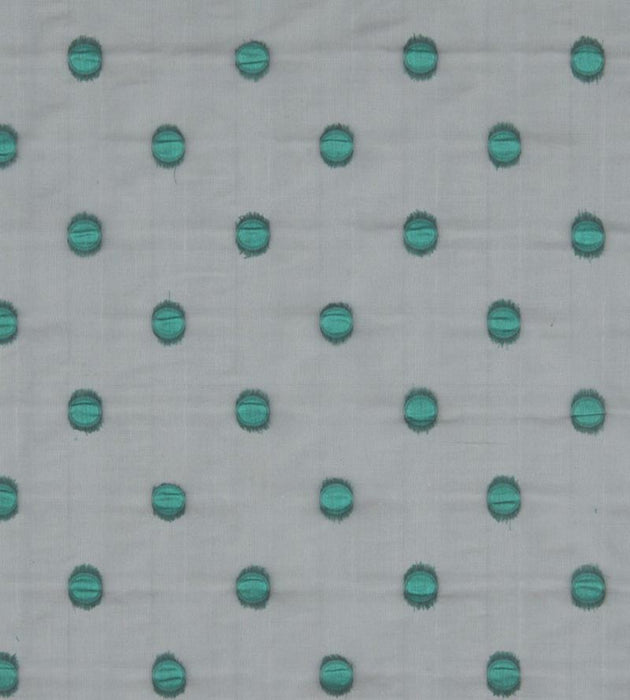 Christian Fischbacher Solar Eclipse Emerald Fabric Sample CH44590904