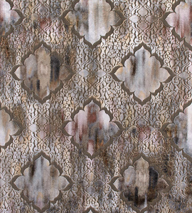 Christian Fischbacher Regale Cinder Fabric Sample CH06590915