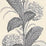 Quadrille Climbing Hydrangea Gray Wallpaper Sample 303307WP