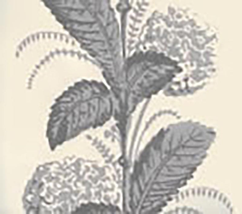 Quadrille Climbing Hydrangea Gray Wallpaper 303307WP