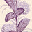 Quadrille Climbing Hydrangea Lilac Wallpaper Sample 303309WP