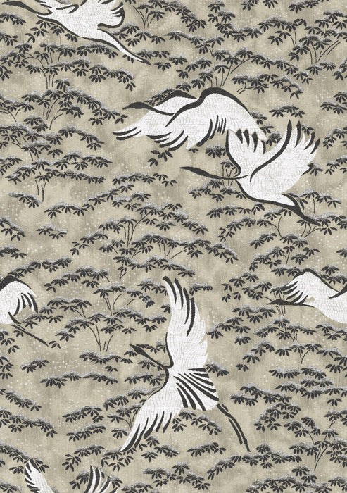 Scalamandre Gru Magnus - Grasscloth Beige Wallpaper CLWP36396A0001