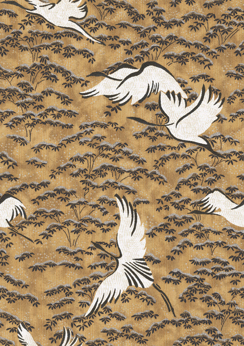 Scalamandre Gru Magnus - Grasscloth Bronzo Wallpaper Sample CLWP36396A0002