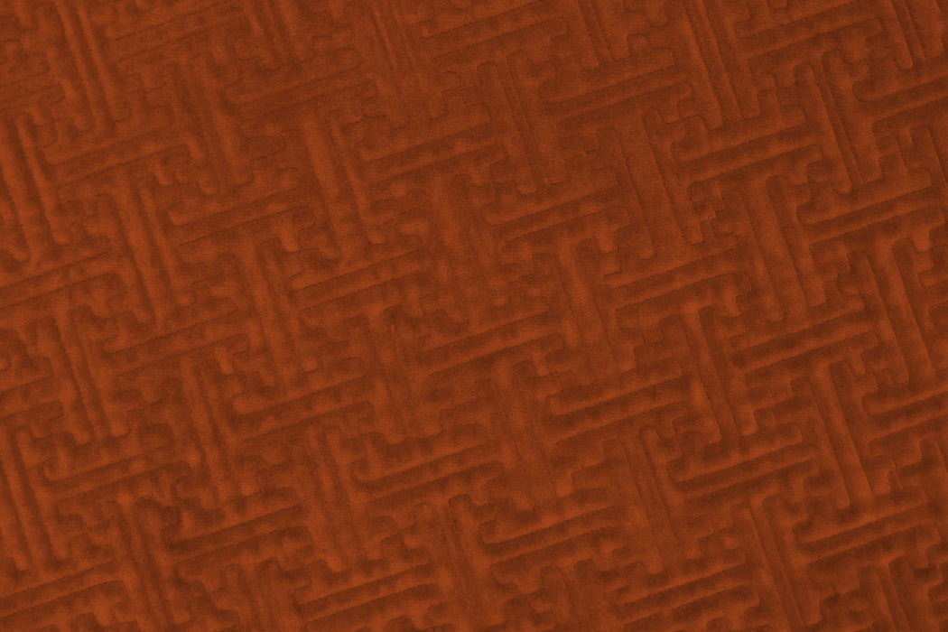 Colony Argo Quilted Arancio Fabric Sample CL36432A0008