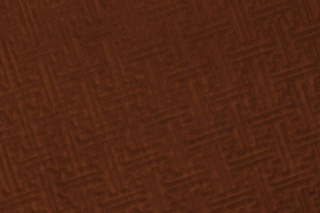 Colony Argo Quilted Paprika Fabric Sample CL36432A0009