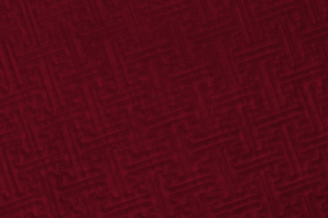 Colony Argo Quilted Rosso Fabric Sample CL36432A0010