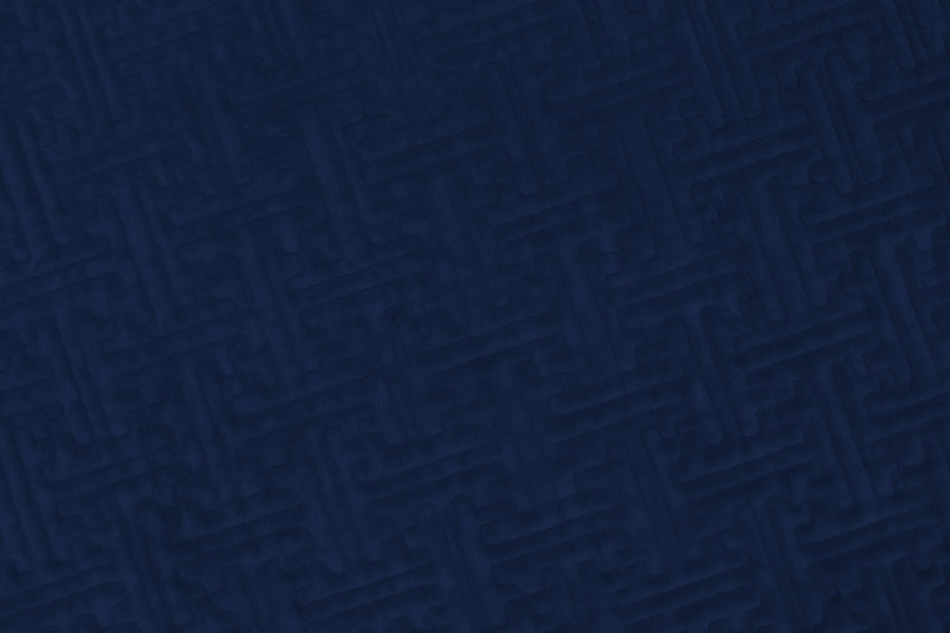 Colony Argo Quilted Bluette Fabric Sample CL36432A0018