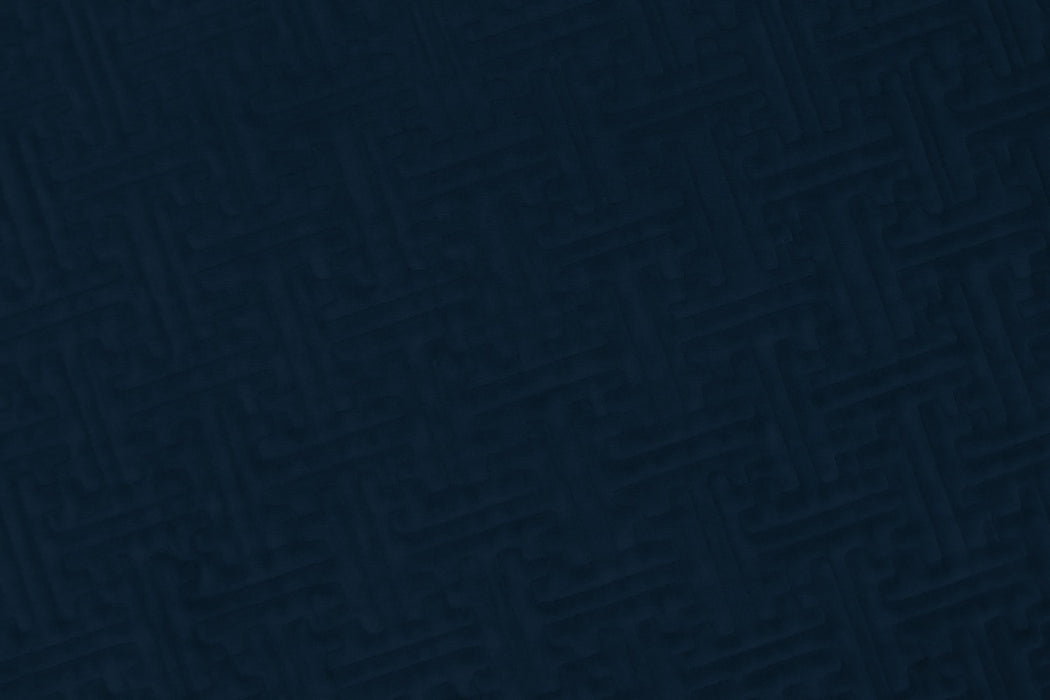 Colony Argo Quilted Blue Notte Fabric Sample CL36432A0019