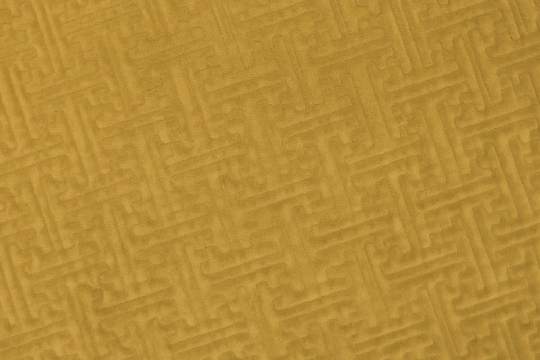 Colony Argo Quilted Curry Fabric Sample CL36432A0036