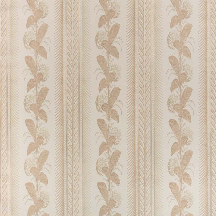 Quadrille Climbing Hydrangea Fabric Light Greige Fabric 303300F-11
