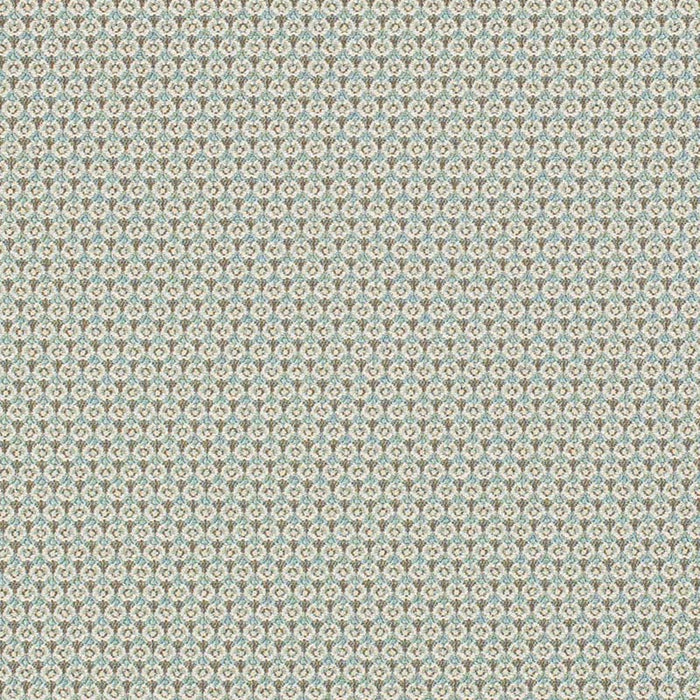 Charlotte Aqua Petite Fabric Sample D3292