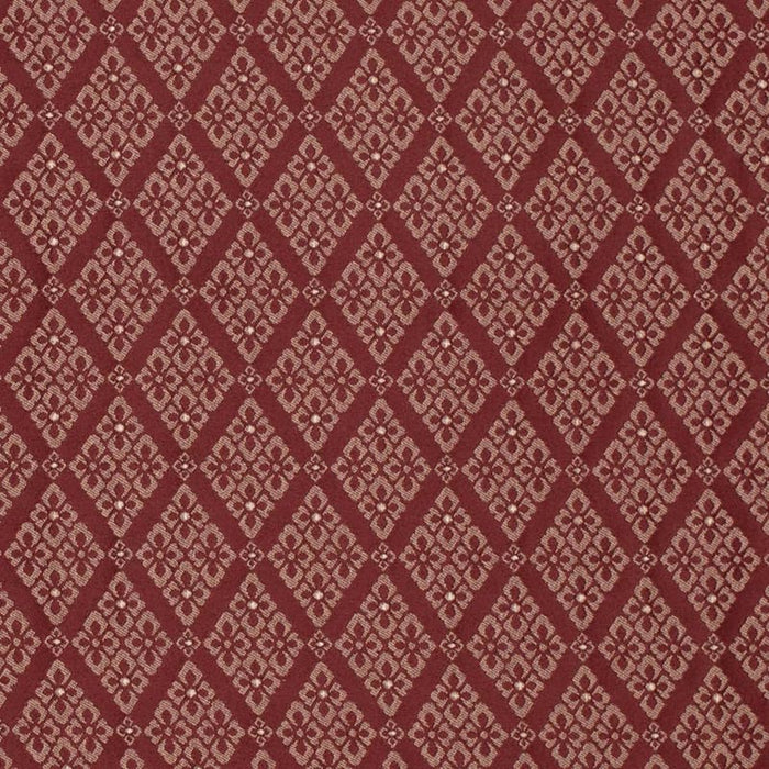 Charlotte Garnet Lily Fabric Sample D4059